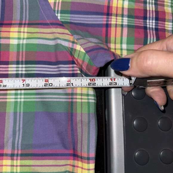 RALPH LAUREN Men Custom Fit Long Sleeve Casual Formal Shirt Size L - Picture 5 of 7